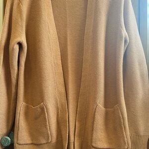 Staccato Women's Tan Cardigan Sweater